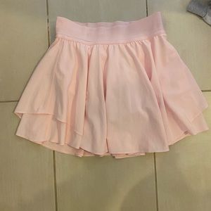 Light pink lululemon skirt